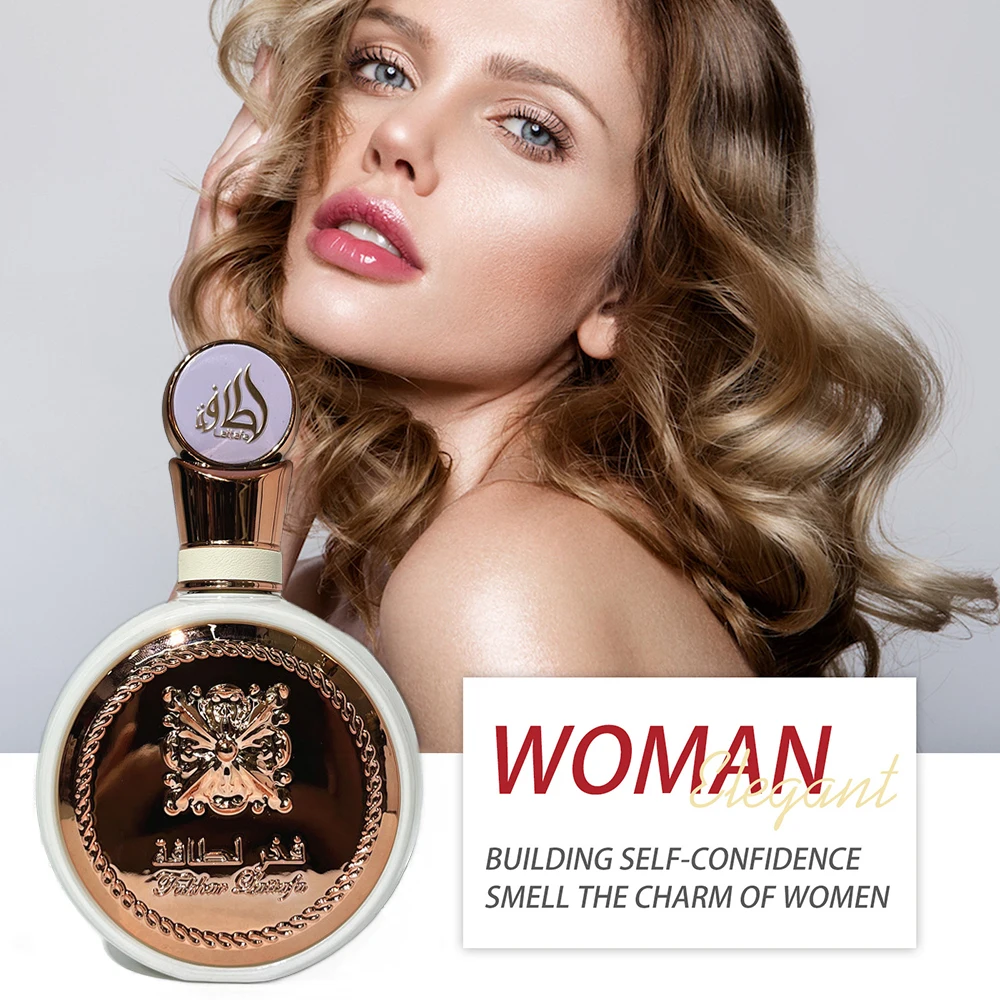 ​High Quality Arabic Women Perfume Pheromone Floral Scent Lasting Fragrance 100ml Eau De Parfum Pour Femme Perfumes Masculinos