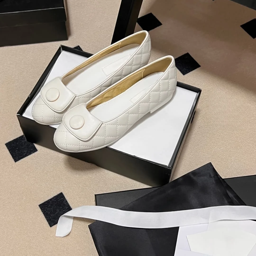 

New 2026 Color scheme Ballet Flats Women Spring Autumn Denim Blazer Leather Bow Round Toe Comfortable Shoes Women ballet shoes