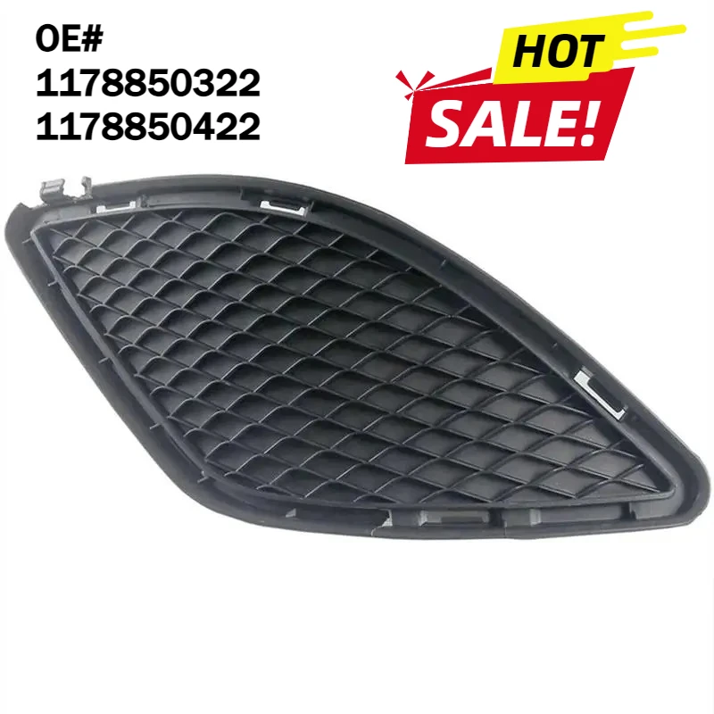 

A11F-Front Bumper Outer Grille Cover Bumper Grille Car For Mercedes-Benz W117 1178850322 1178850422 Accessories