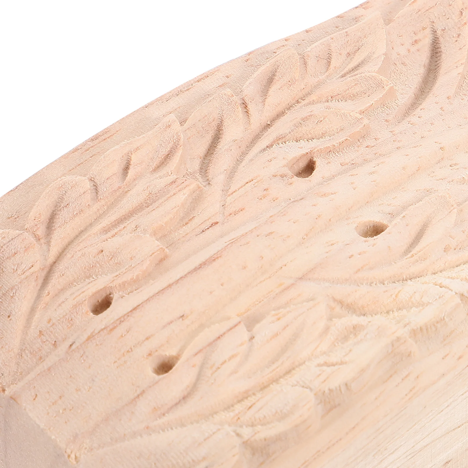 

Wooden Corner Onlay Decorative Solid Wood Corbel with Intricate Carving European Style for Home Wall Cabinet Furniture Trim