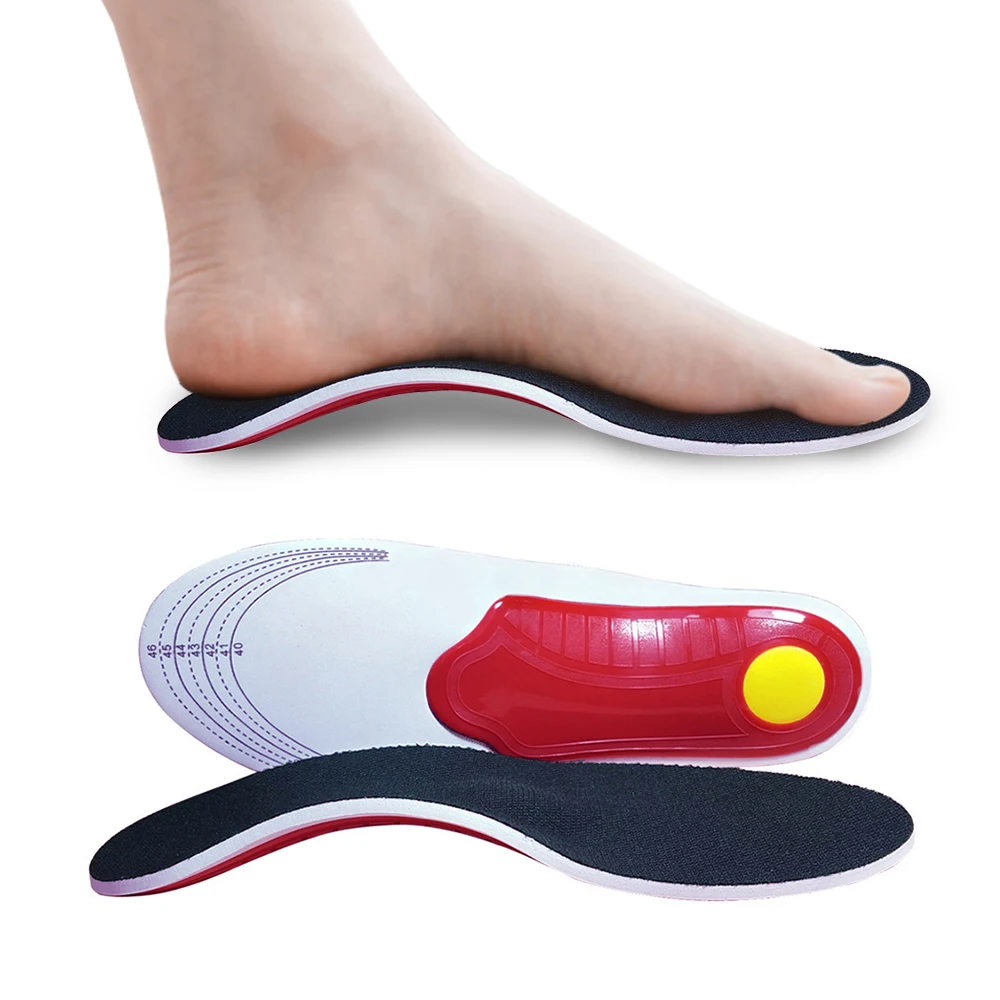 Orthotic Insole Arch Support Flatfoot Orthopedic Insoles For Feet Ease Pressure Of Air Movement Damping Cushion Padding Insole