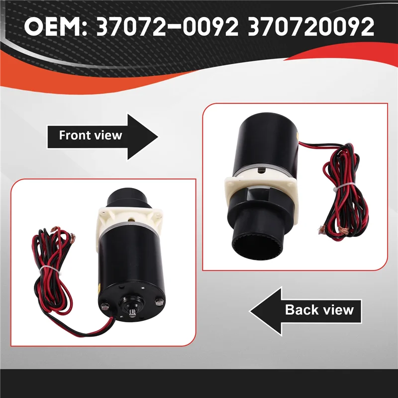 

A04E-для Jabsco, совместимый электрический насос для двигателя унитаза в сборе 37072-0092 для 37045 37245 37055 37255 37075 37275 370720092 Лодка RV