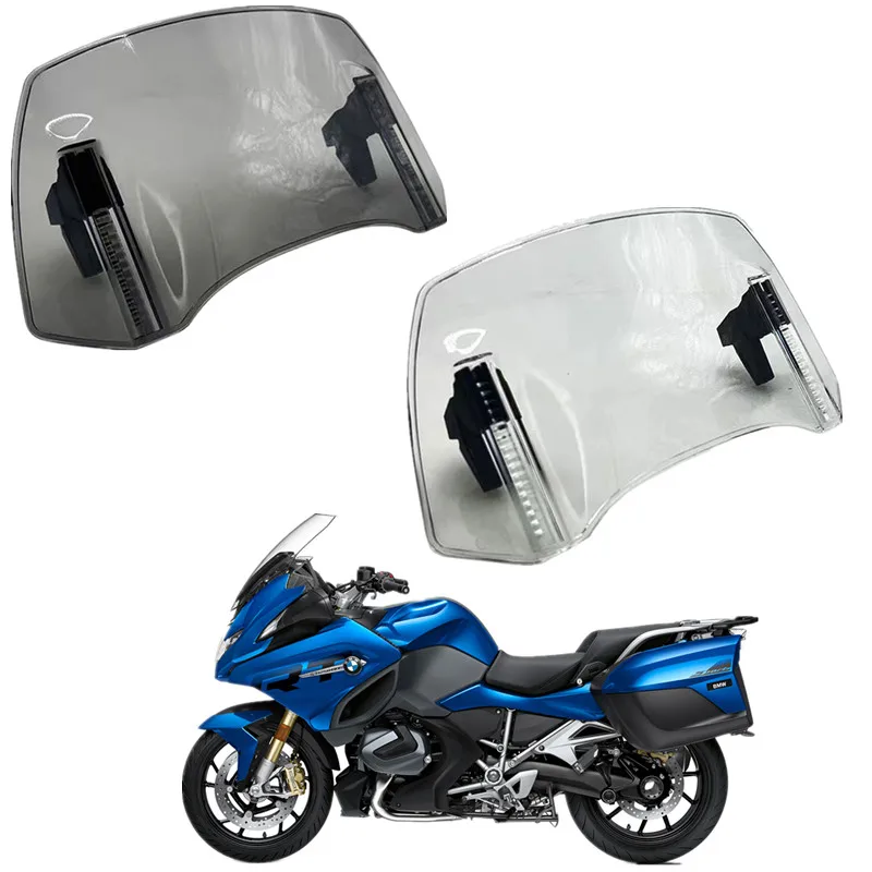 For BMW R1250RS R1200RS R1250RT R1200RT K1200GT C400X Universal Motorcycle Windshield Extension Adjustable Spoiler Deflector