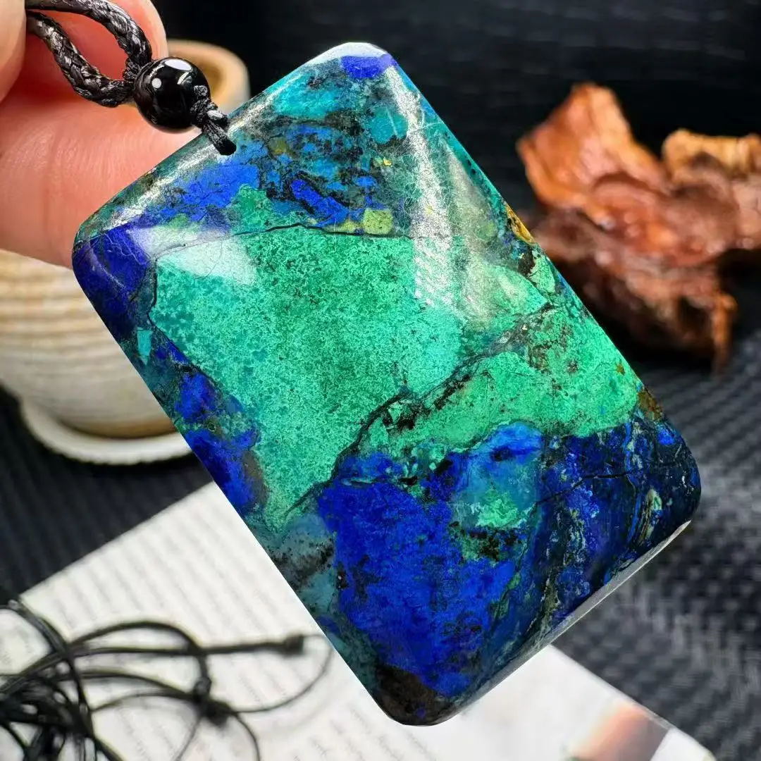 collar-con-colgante-de-piedra-preciosa-cuadrada-de-azurita-natural-estilo-vintage-de-una-pieza-con-cuerda-de-cuero-hecha-a-mano-para-regalo