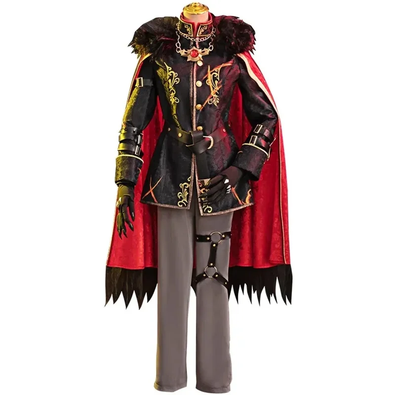 أنيمي لعبة الهوية الخامس تأثيري ساعة ليلة تأثيري حلي Morningstar Ithaqua تأثيري الرجال زي شعر مستعار أحذية لجميع القديسين