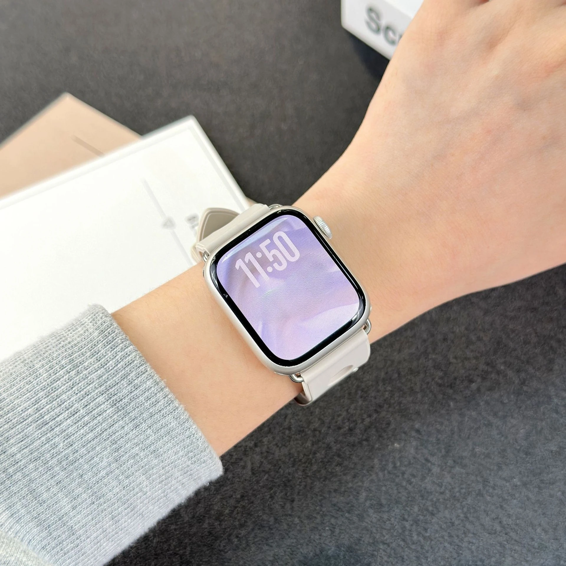 애플 워치 울트라 3 밴드 49mm 46mm 45mm 44mm 41mm용 실리콘 스트랩, 아이워치 시리즈11 10 9 8 7 6 5 4 3 SE3 손목밴드