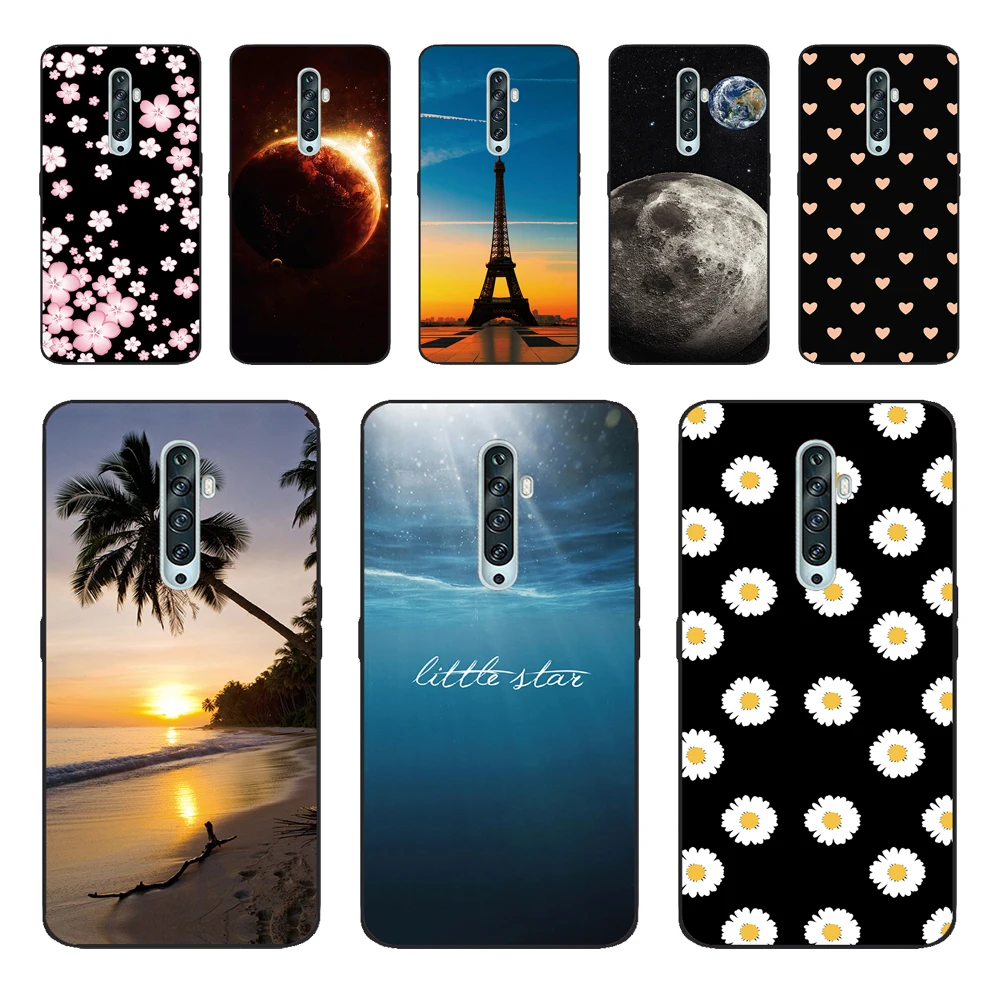 For OPPO Reno2 Z Case Silicone Soft Phone Back Cover For OPPO Reno2 F Case Coque For OPPO Reno2 Z Case Reno 2Z 2F 2019 Funda Bag