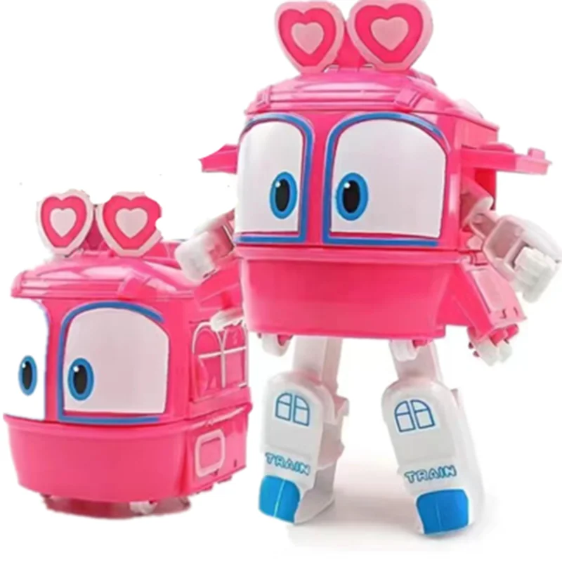 NUOVI giocattoli del treno robot Treni robot figure Robot di trasformazione Kay Treno Deformazione Treno Auto Action Figure Giocattoli per bambini