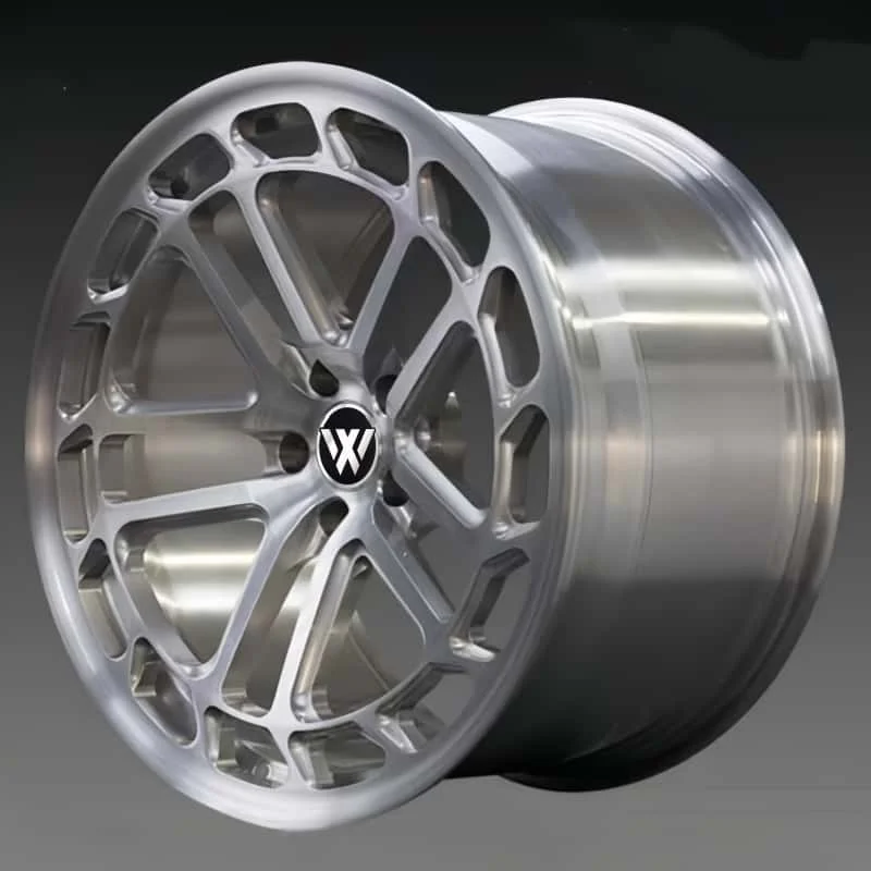 High Performance Silver Five Spoke Forged Aluminum Wheels 25mm/30mm ET 5x112 19-20 Inch SUV Rims 5 Year Warranty