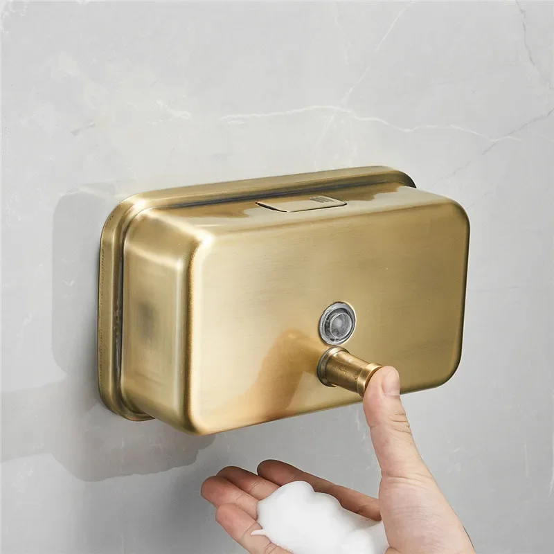 

Antique 1200 Ml Soap Dispenser Wall mounted bathroom Hand Liquid Soap Dispenser/kitchen soap dispenser 304 SS Shampoo bottles