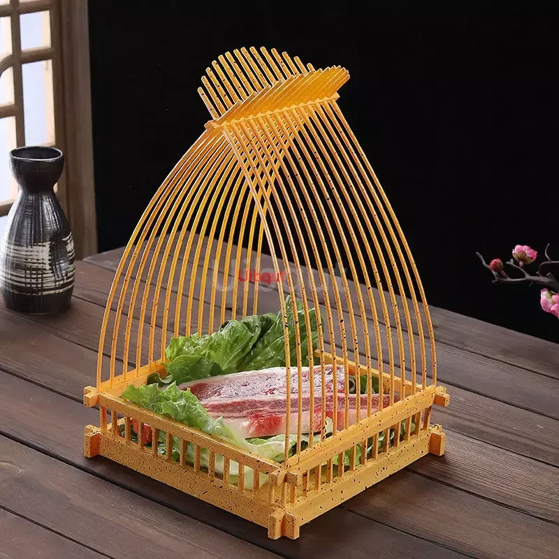 Ensemble de vaisselle japonaise, panier frit créatif, sushi, gâteau, fruits de mer, panier à fruits, assiette à manger, plateau coréen, Hot Pot, restaurant