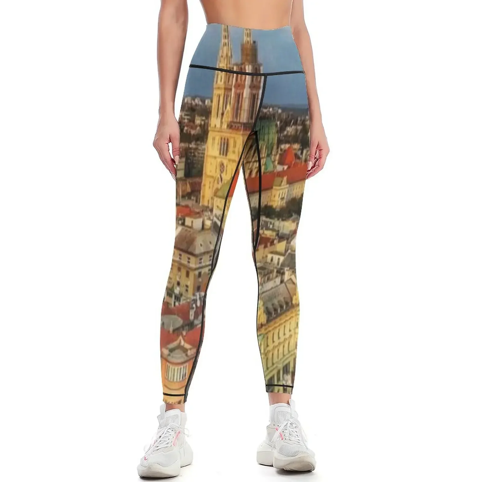 

Zagreb Leggings Clothing fitness legging gym gym pants sports tennis for Womens Leggings