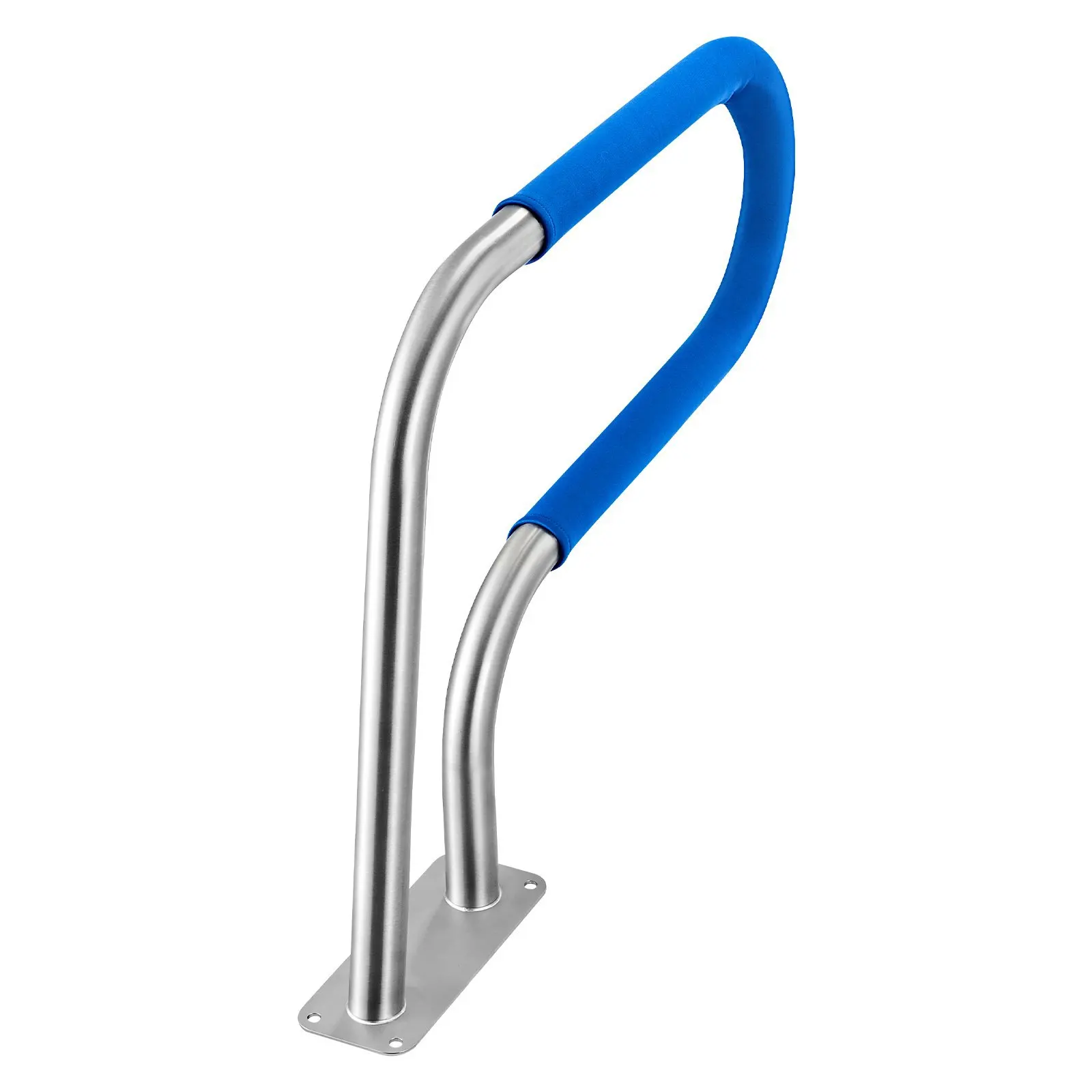 Barandilla para piscina, pasamanos para piscina de 31 x 22 pulgadas, capacidad de carga de 220 libras, pasamanos de acero inoxidable 304 de alta resistencia, desmontable