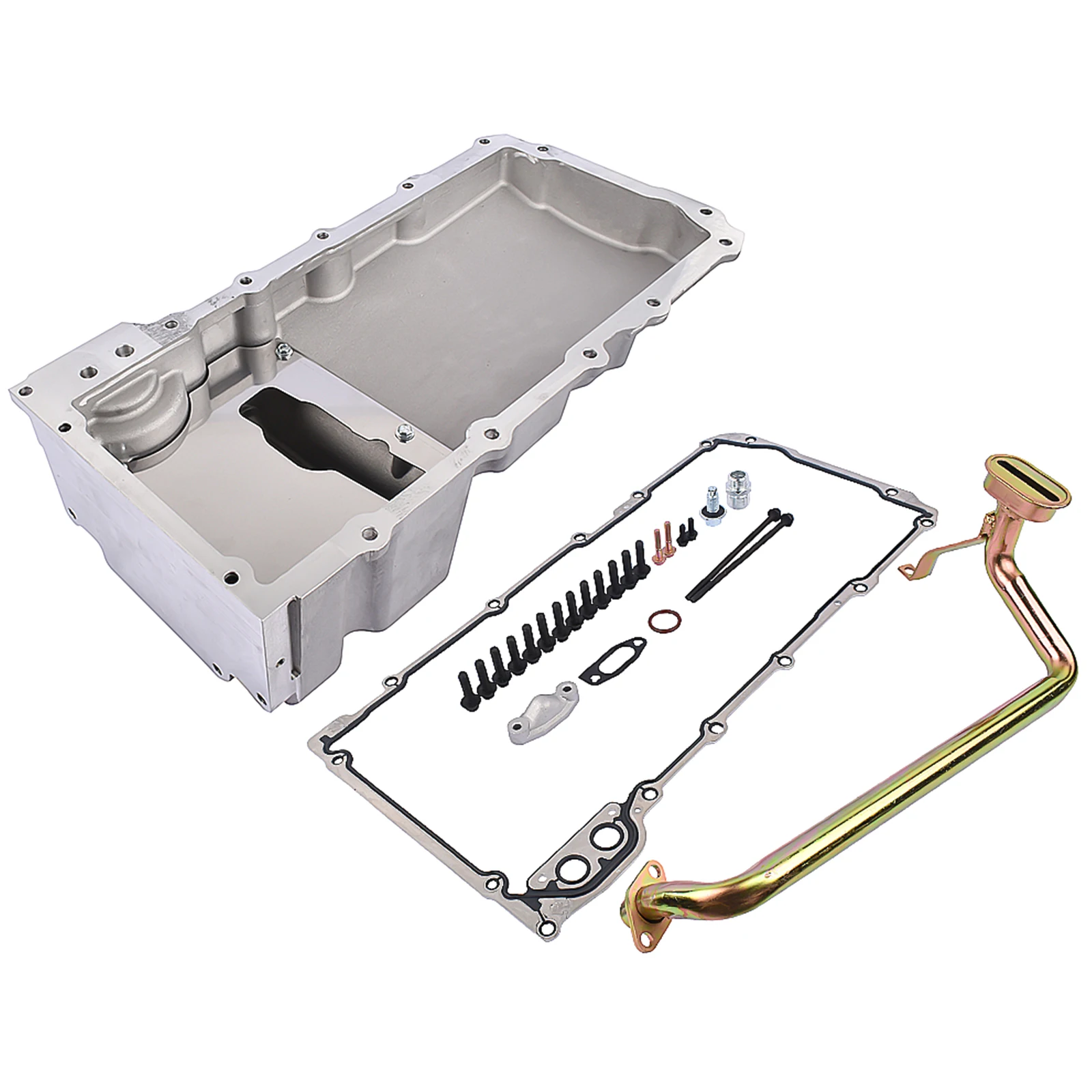 AP02 302-1 LS Swap Retrofit Oil Pan Kit لاستبدال محرك 1955-1987 GM LS1 LS6 LS2 LS3 LS6 LSX 4.8L، 5.3L، 5.7L، 6.0L، 6.2L