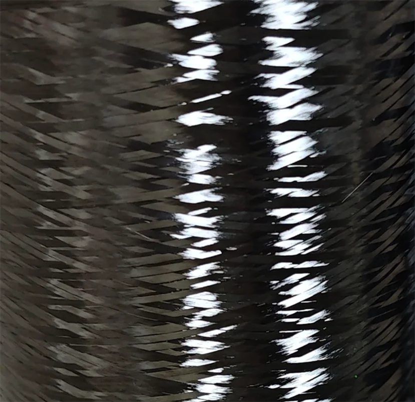 

12K Carbon Fiber Fibre Tow Filament Yarn Thread Tape 4900MPa 1kg 1250m Length