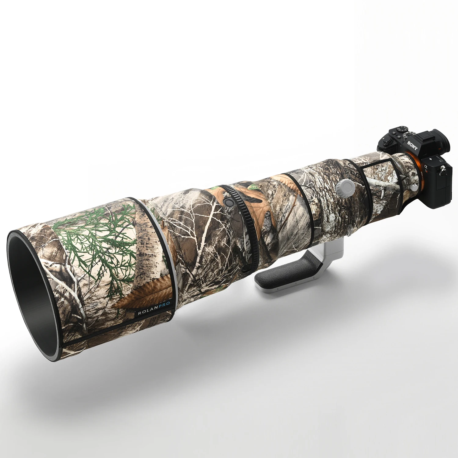 ROLANPRO Waterproof Lens Camouflage Coat Rain Cover For Sony FE 600mm F4 GM OSS Lens Protective Case 600F4GM Guns Sleeve Clothin