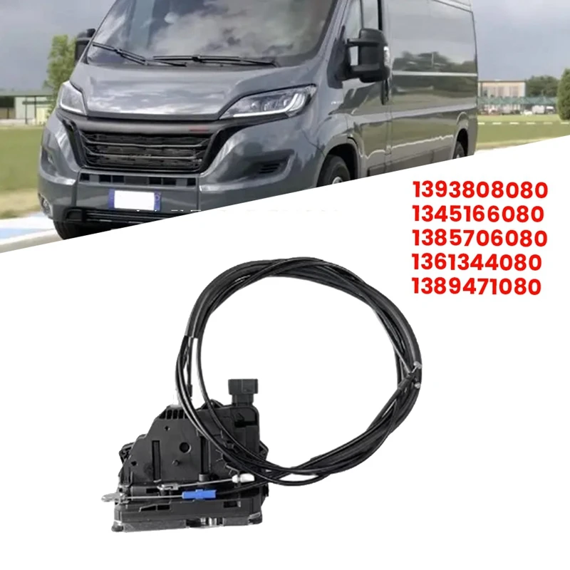 

Автомобильный рычаг раздвижной двери 1393808080 для Fiat Ducato Peugeot Boxer Citroen реле Dacia 2006-2024 привод центрального замка двери