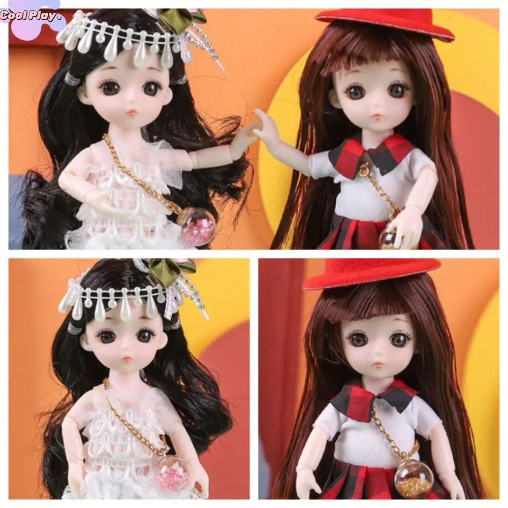 

Игрушка «сделай сам» с одеждой, куклы BJD, 13, подвижные шарниры, ПВХ, имитация глазной петли, кукла, эмаль, милые съемные шарниры, куклы, детские игрушки