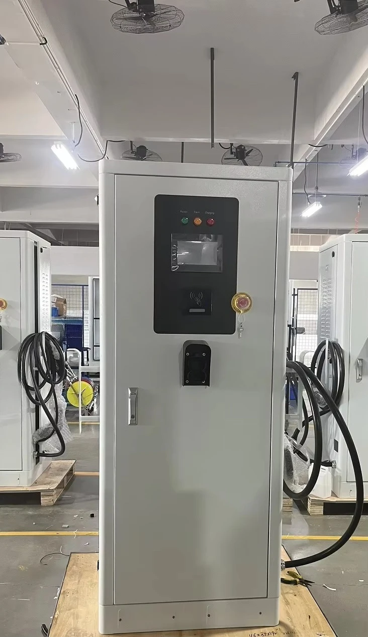 40kw DC EV Single  CCS CHAdeMO charging pile electric vehicle car charging station
