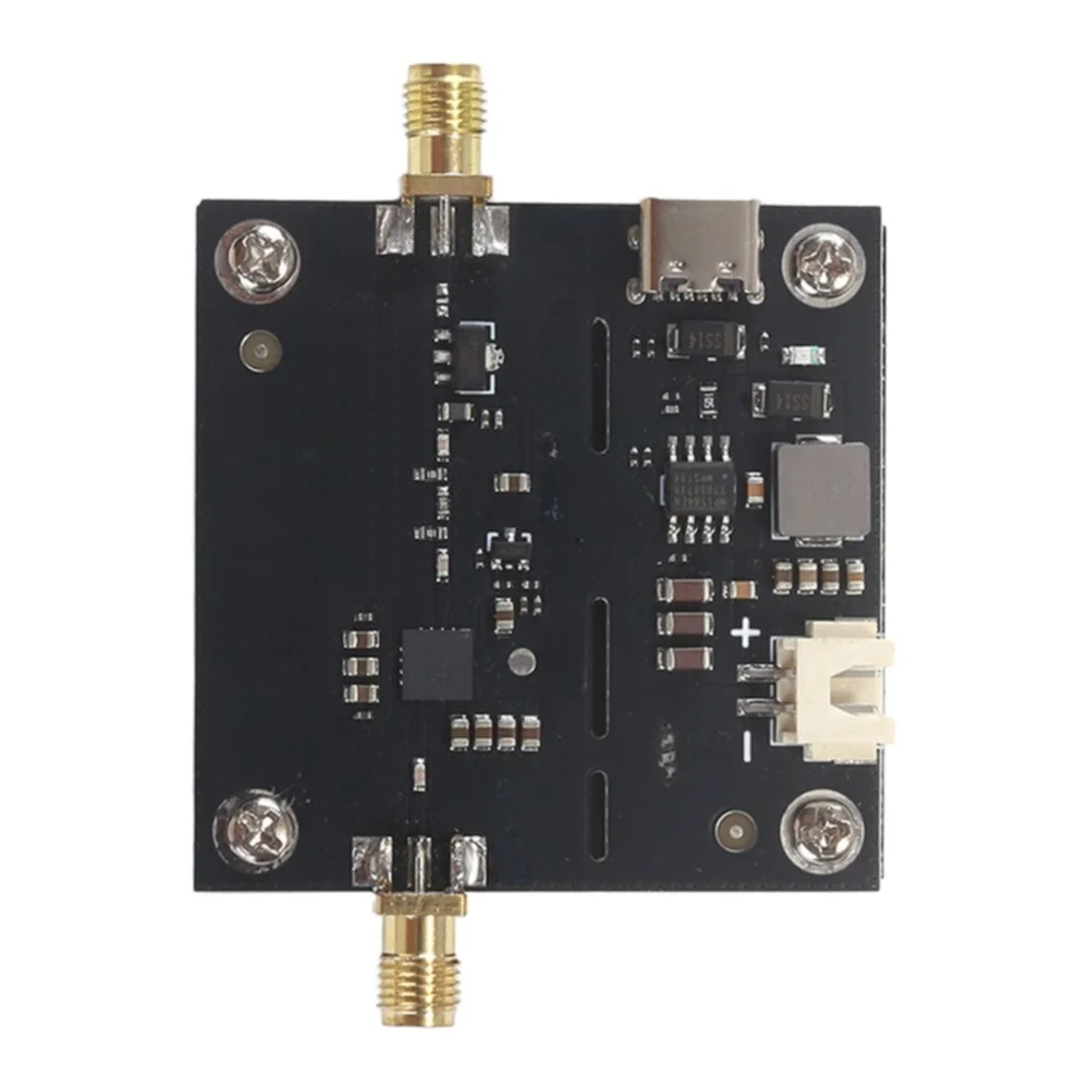 High Gain RF For Amp Module 4W 36dBm 39dB for 2.4G Band SBB5089+AU6471A Female Connector Dual Power Input Options