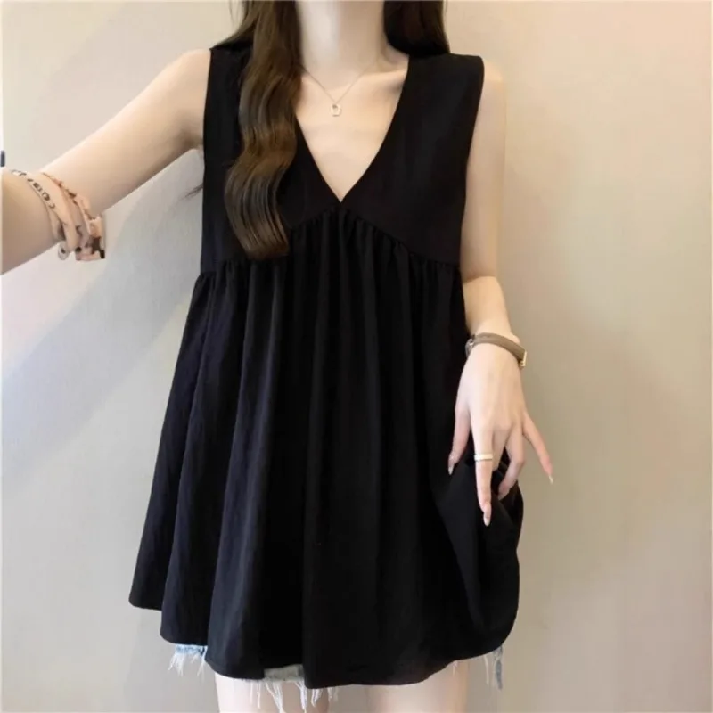 Mini abito da donna con scollo a V e finiture in pizzo Y2k anni '90 Abito scampanato fluido estivo estetico vintage per uscire Boho Coquette Abito a linea A