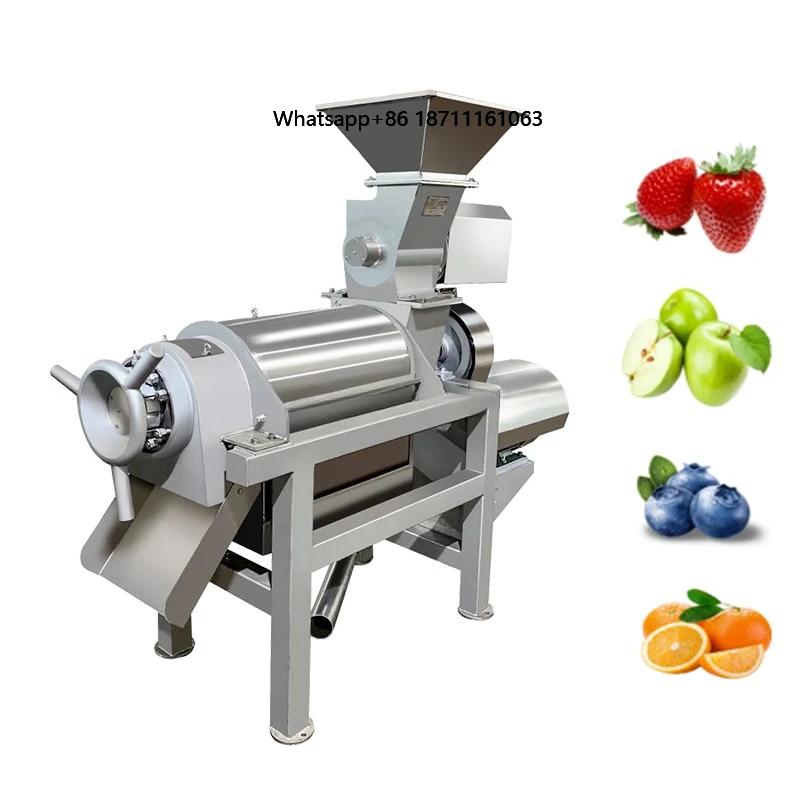 Hot Sale Industrial Spiral Crushed Fruit Juicer orange Juice Extractor/vegetable Screw Crushed Juice Making Machine