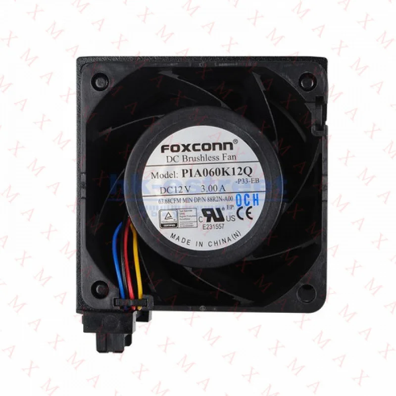 

LL DC12V 3A Высокопроизводительный серебристый вентилятор для Dell R750 R7525 38HNJ PIA060K12Q