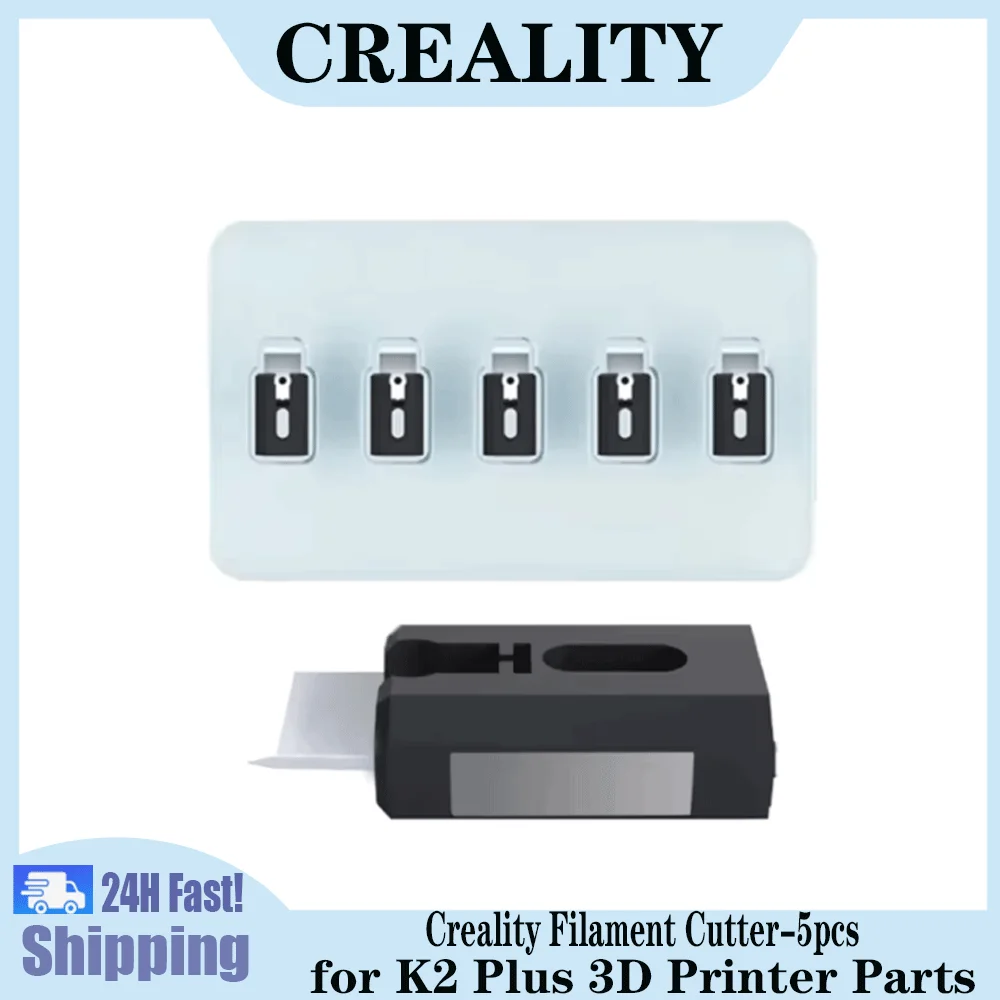 

Набор из 5 резаков для филамента Creality K2 Plus: высокая прочность, быстрая резка, запчасти для 3D-принтера K2 Plus, быстрая замена