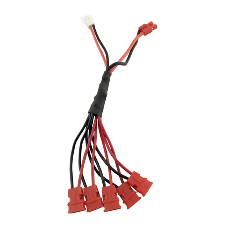 1 PCS Quadcopter Accessories Charger Cable Replacement Parts Lithium Battery 1 Tow 5 Conversion Cable Toy Accessories