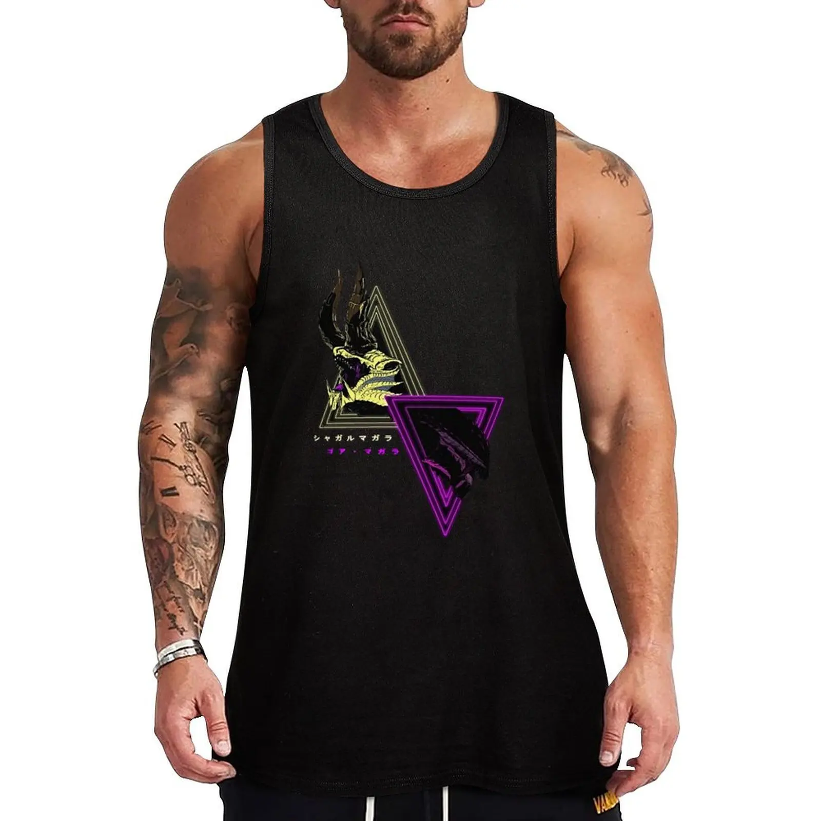 

shagaru / gore magala Tank Top Outdoor Casual Tank Top Sleeveless Loose Summer Top