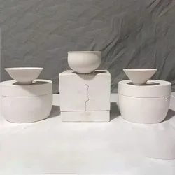 Teacup Water Cup Gypsum Mold Grouting Mud Ceramic Handmade Customized  Tea