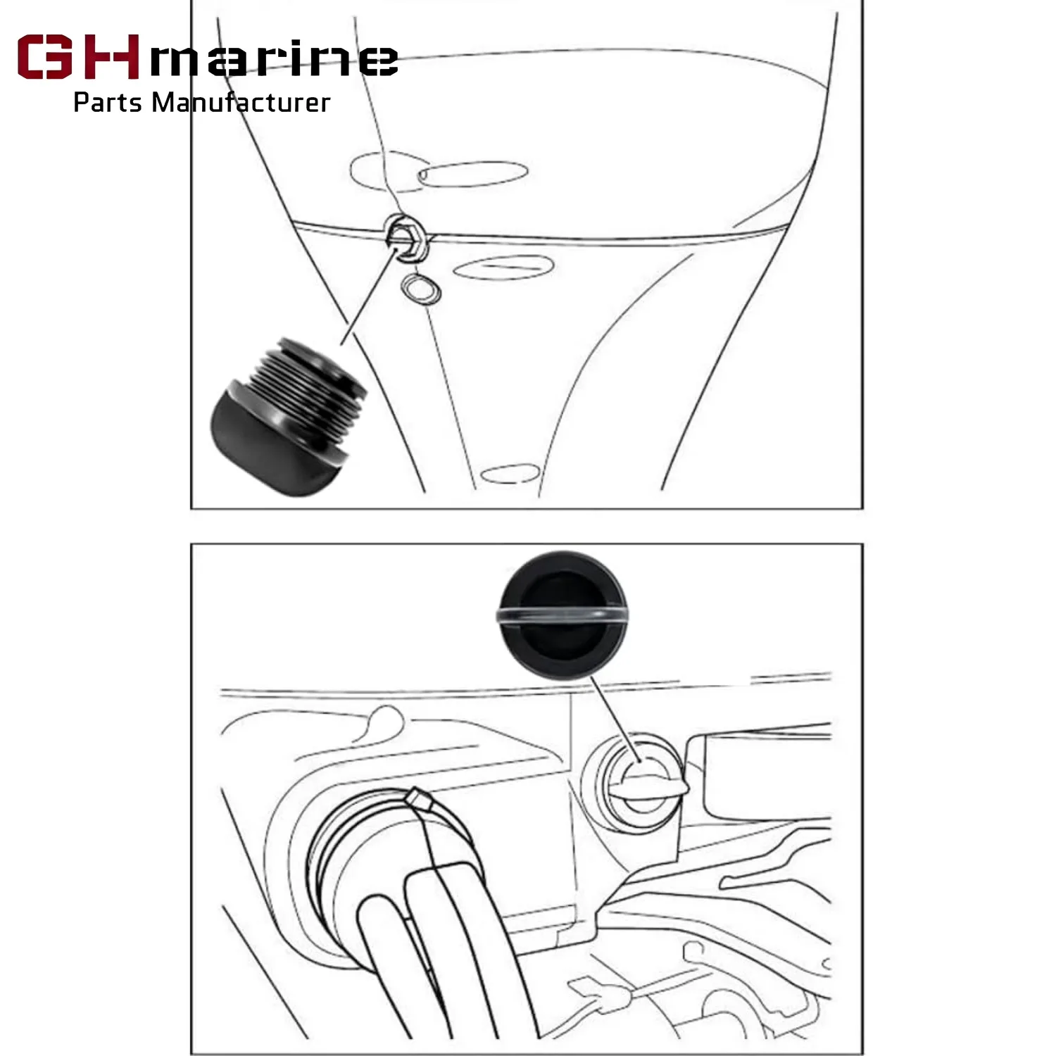 1791393J00 Water Flush Plug for Suzuki DF90A DF150–350hp 4 Stroke Flush Plug Gasket Kit 17913-93J00 17914-93J01 Fits