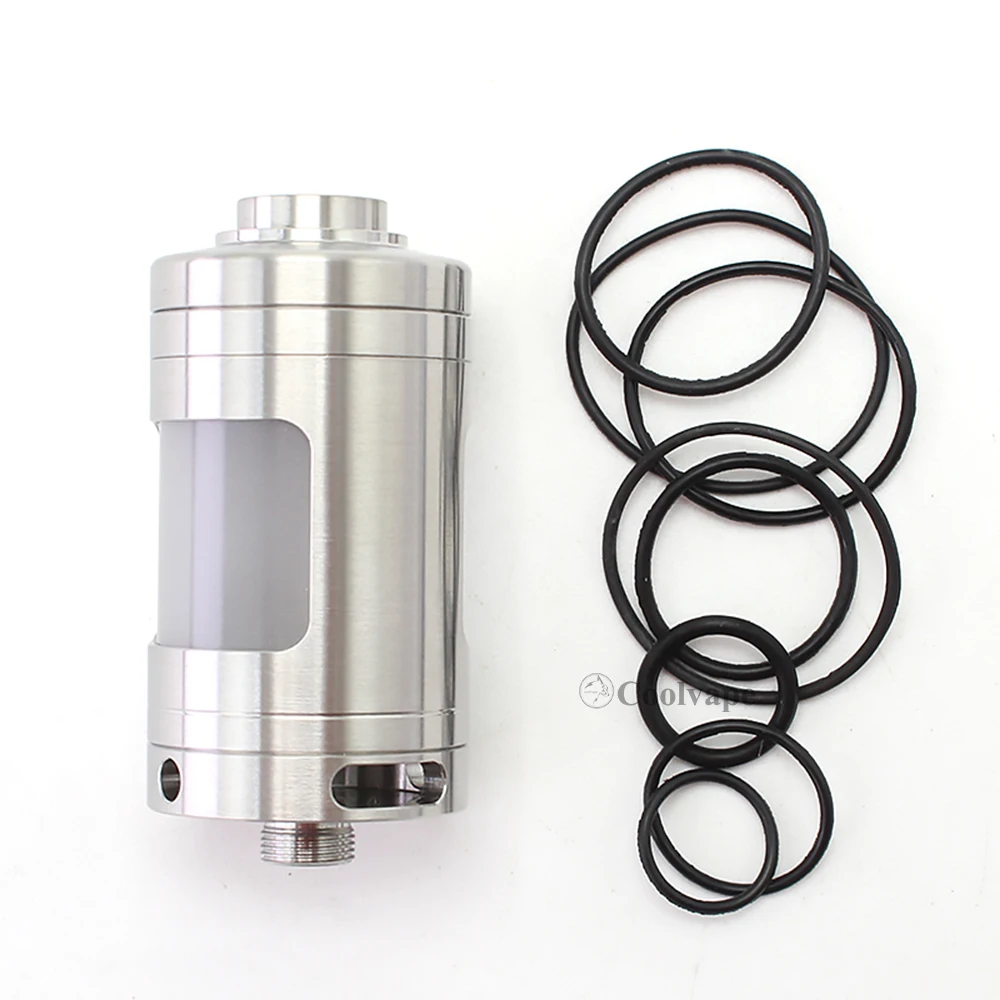 Atomizador SXK Unitank V2 de acero inoxidable 316 para puentes BB / Billet RBA, compatible con Psyclone X, Susco, estilo Psyc, RBA, ESG, Skynet