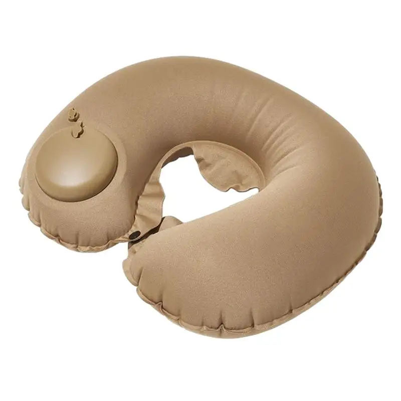 

Inflatable U-Shaped Pillow Neck Pillow Airplane Support To The Head Neck And Chin In Any Sleeping Position On Flights Car And At