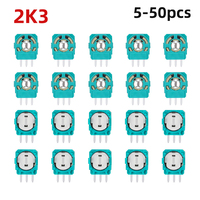 5-50pcs Analog Joystick Potentiometer 2K3 Ohm Replacement for Dualsense PS5 Controller Trim Pot Resistor Module Sensor