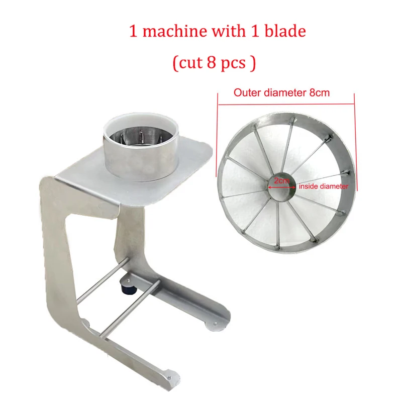 SU304 Stainless steel Large size manual cucumber strips cutting machine carrot strip cutter machine cucumber chopper