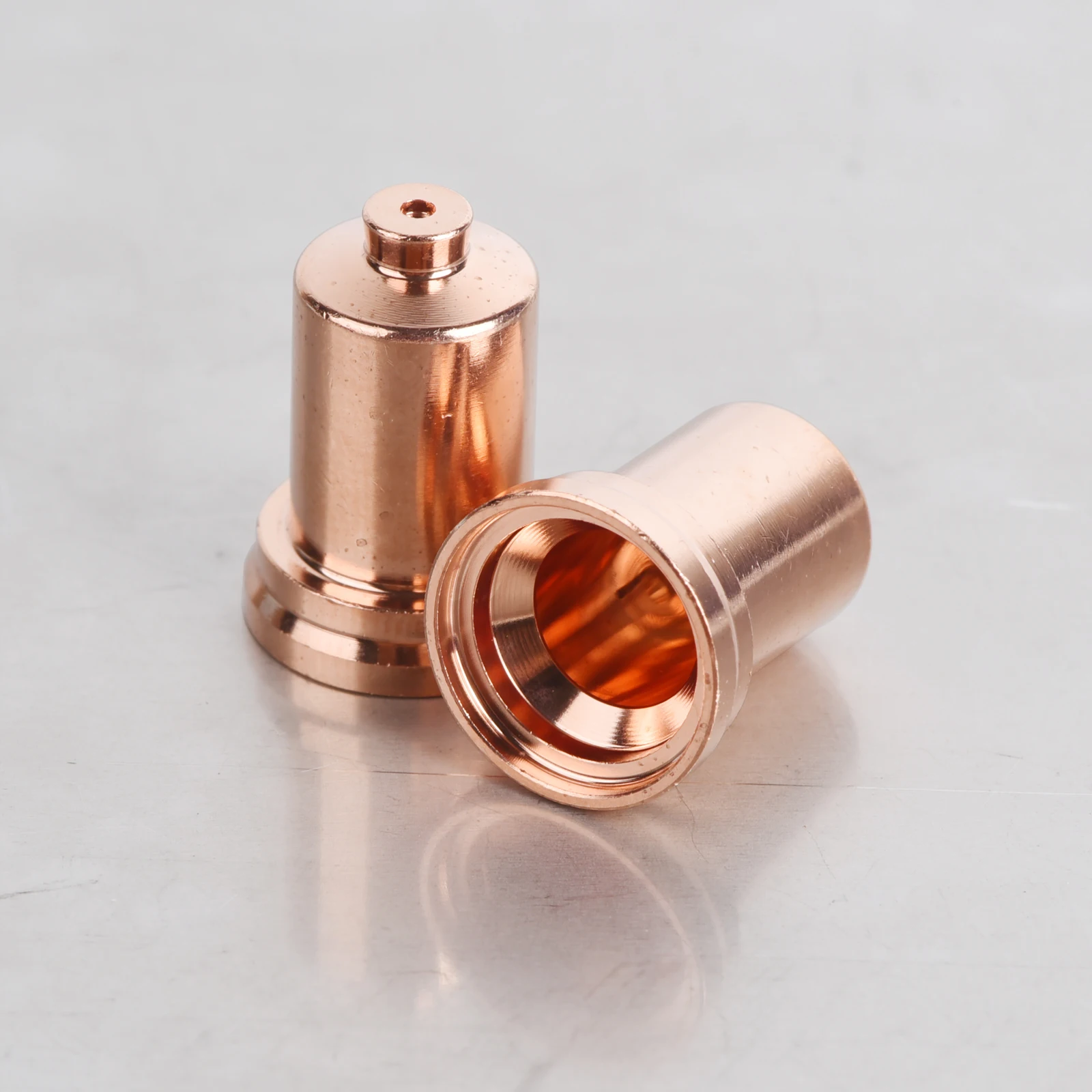 20Pcs PT-80 PT80 IPT-80 PTM-80 Electrode 52558 Contact Nozzle 51311S 1.0mm/1.1mm/1.2mm/1.3mm Fit Plasma Cutter Torch Consumables