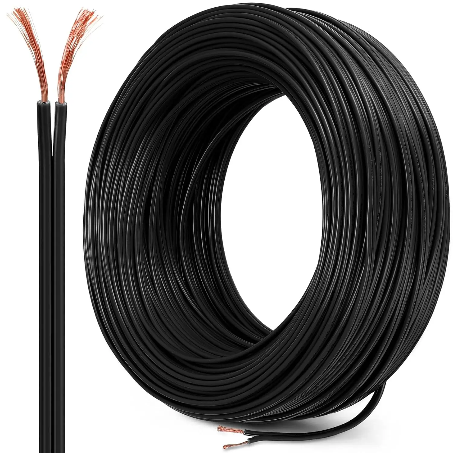 328 ft Christmas SPT-1 wire PT-1 Zipper wire bulk blank wire works with SPT-1 vampire plug 7 amps