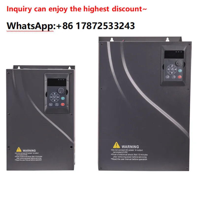 Iron shell frequency converter - three-phase 380V input/three-phase 380V output -93KW