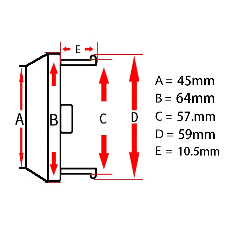 4 قطعة/الوحدة فارغة لا شعار 64 مللي متر عجلة غطاء المركز ABS السيارات محور عجلات غطاء حافة تجديد الديكور الإبداعي Hubcap غطاء غبار اكسسوارات #2
