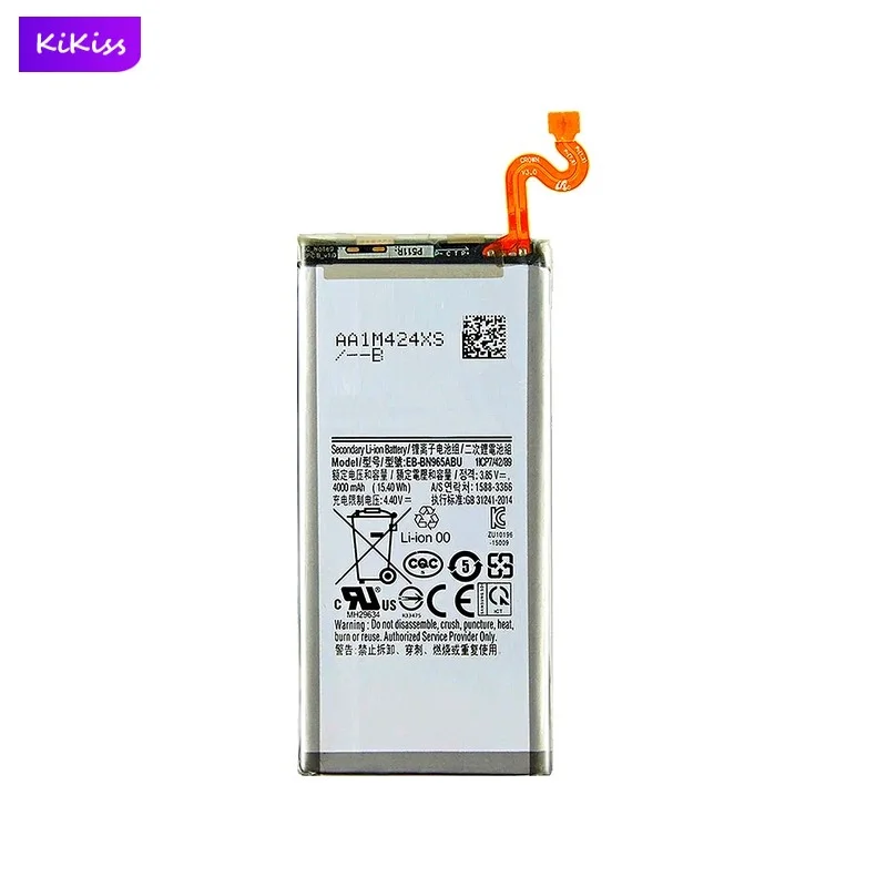 EB-BN965ABU Mobile Phone Battery For Samsung Galaxy Note 9 Note9 N9600 SM-N9600 SM-N960F 4000mAh Real Capacity