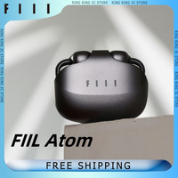 FIIL Atom Wireless Headphones Ear Clip Bluetooth Earbuds Bone Conduction Long Battery Life IPX5 Waterproof Sports Headset Custom