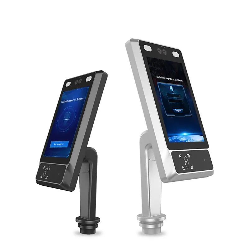 8 Inch Touch All in One PC  Waterproof Biometric Access Control Attendance Machine Security Face Recognition Terminal
