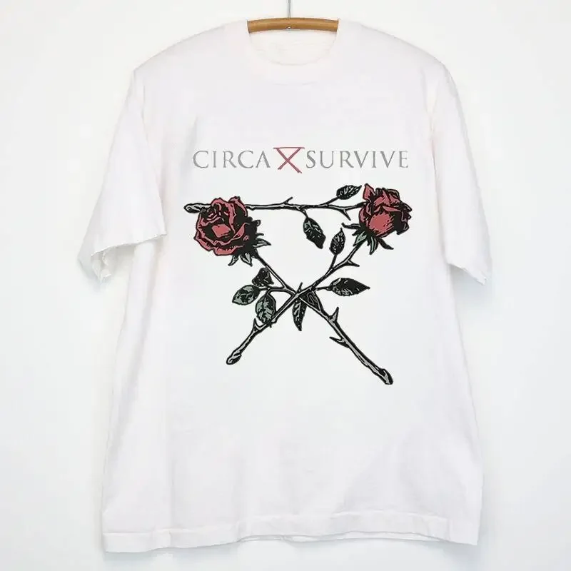 Nueva camiseta Circa Survive Band Rose para fanáticos S 5XL JU177