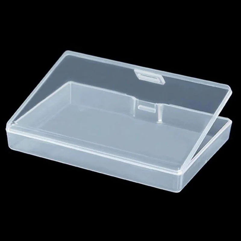 

Transparent Plastic Jewelry Tool Storage Box Portable Compartment Organizer for Beads Findings Craft Accessories Hardware