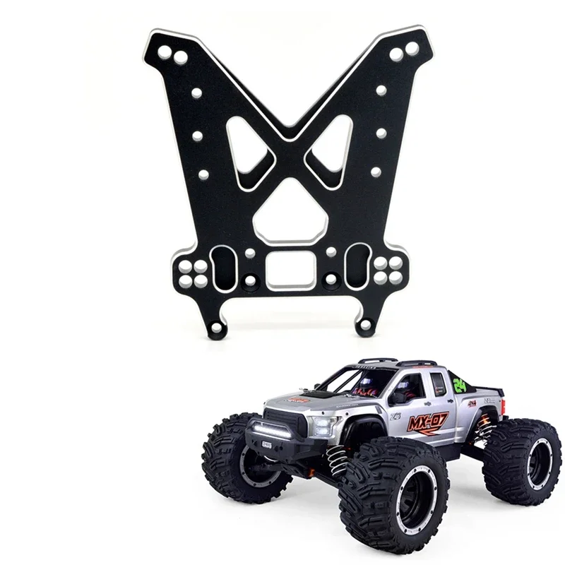 ZD Racing 1/7 MX-07 MX07 versiMonster Truck Pièces d'origine en métal Tour d'amortisseur avant Support d'amortisseur Plaque de support rapide 8739