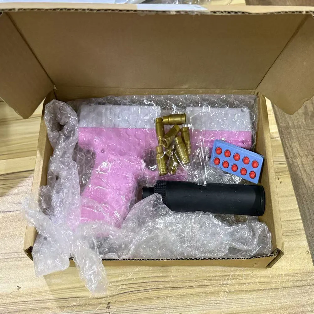 

Игрушечные пистолеты Desert Eagle и Glock с ручным затвором и выбросом гильз, стреляющие мягкими пулями, развивающие подарки для мальчиков, наборы моделей 2026 года.