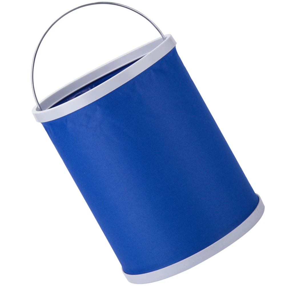 

Camping Large Capacity Portable Water Bucket Collapsible Fishing Folding Outdoor Travel
