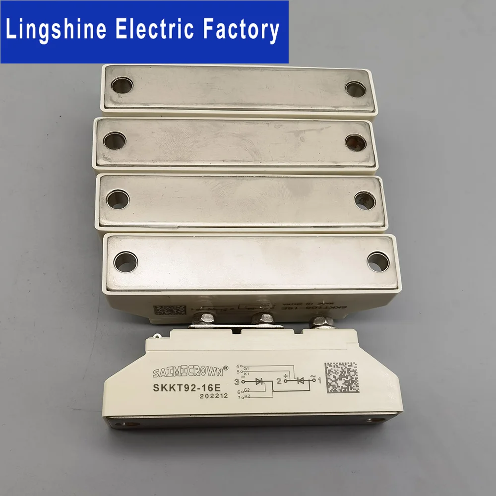 Thyristor Modules SKKT92A 16E IGBT MODULE 92A 1600V Controlled Silicon Thyristor for Welder Control SKKT9216E
