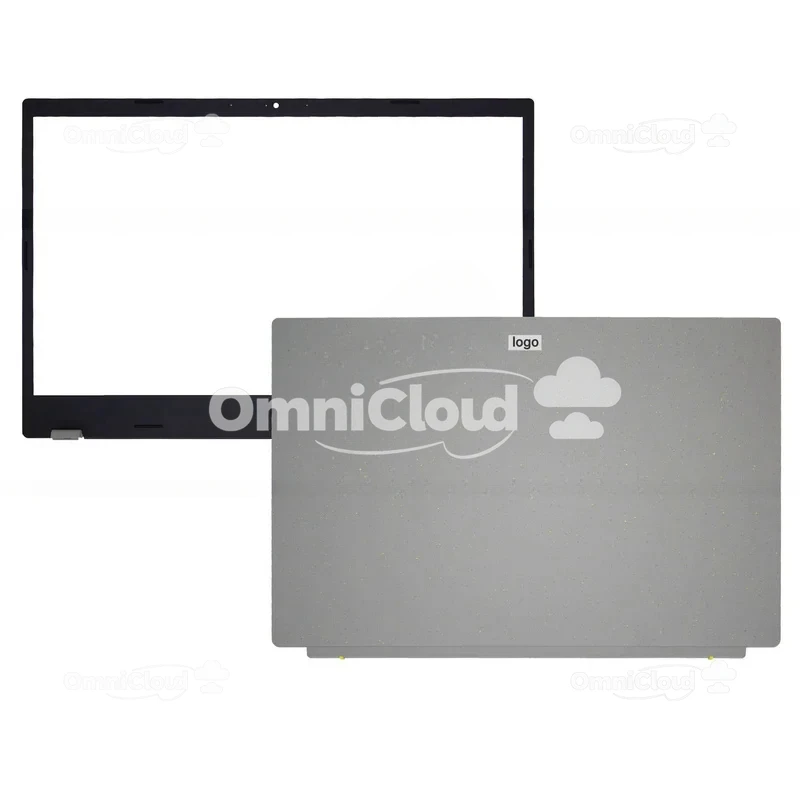 ノートパソコンの新品オリジナルグレーケース、lcdディスプレイカバー、フロントパネルフレーム、トップケーシング、ヒンジ